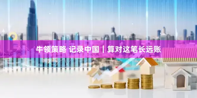 牛领策略 记录中国｜算对这笔长远账